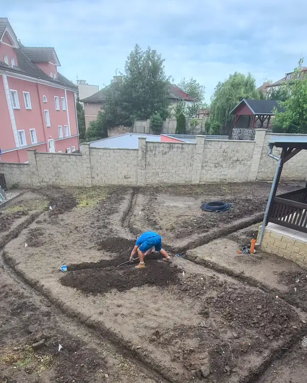 Rozvody závlahy pro trávník